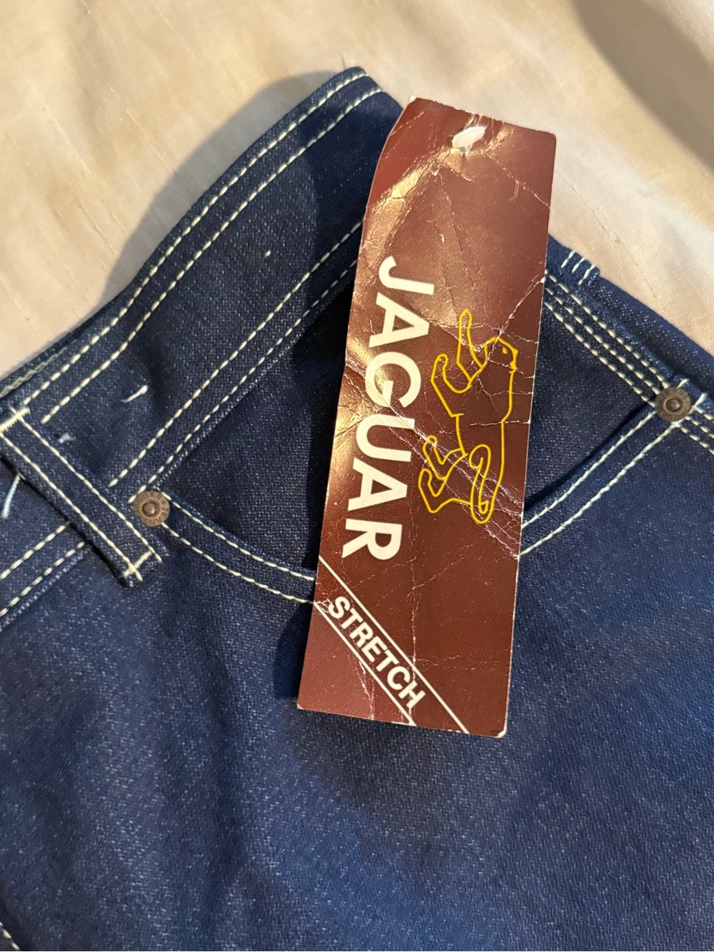 NWT True Vintage Jaguar Jeans DEADSTOCK Tall girl friendly
